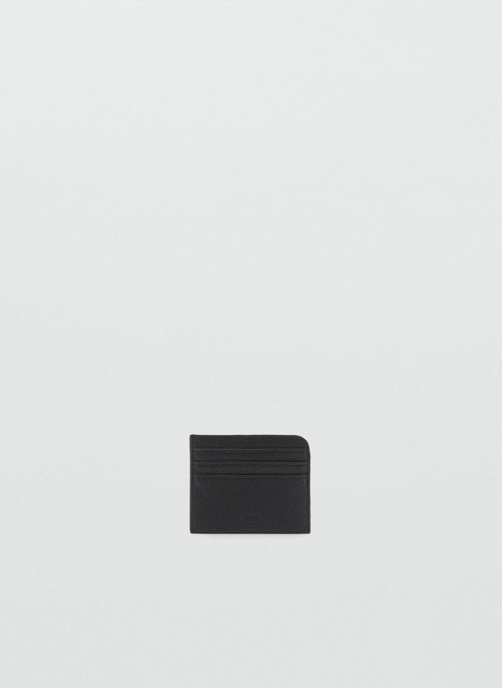 Mango Man Elegant Pebbled Leather Cardholder - Image 1