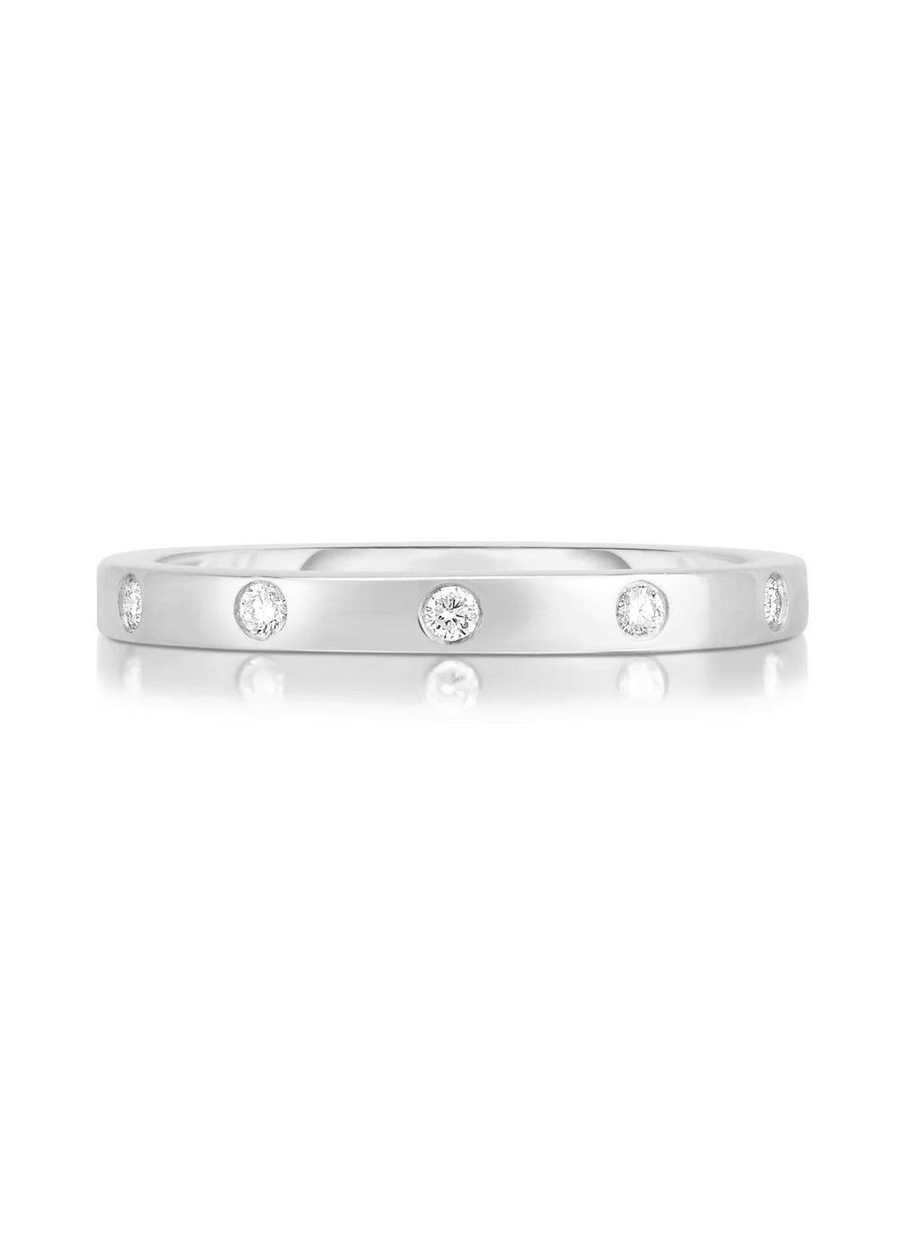 Liu Jo Rina Elegant Silver Statement Ring - LJ2464 - Image 1