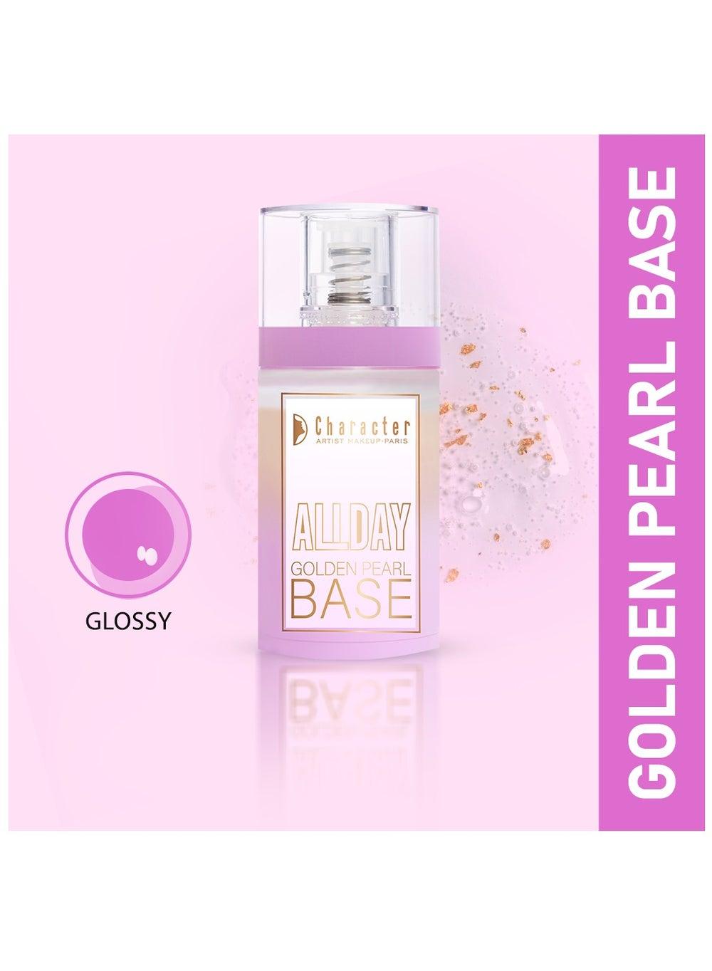 Golden Pearl Radiance Base with Luxe Gold Leaf - Image 1