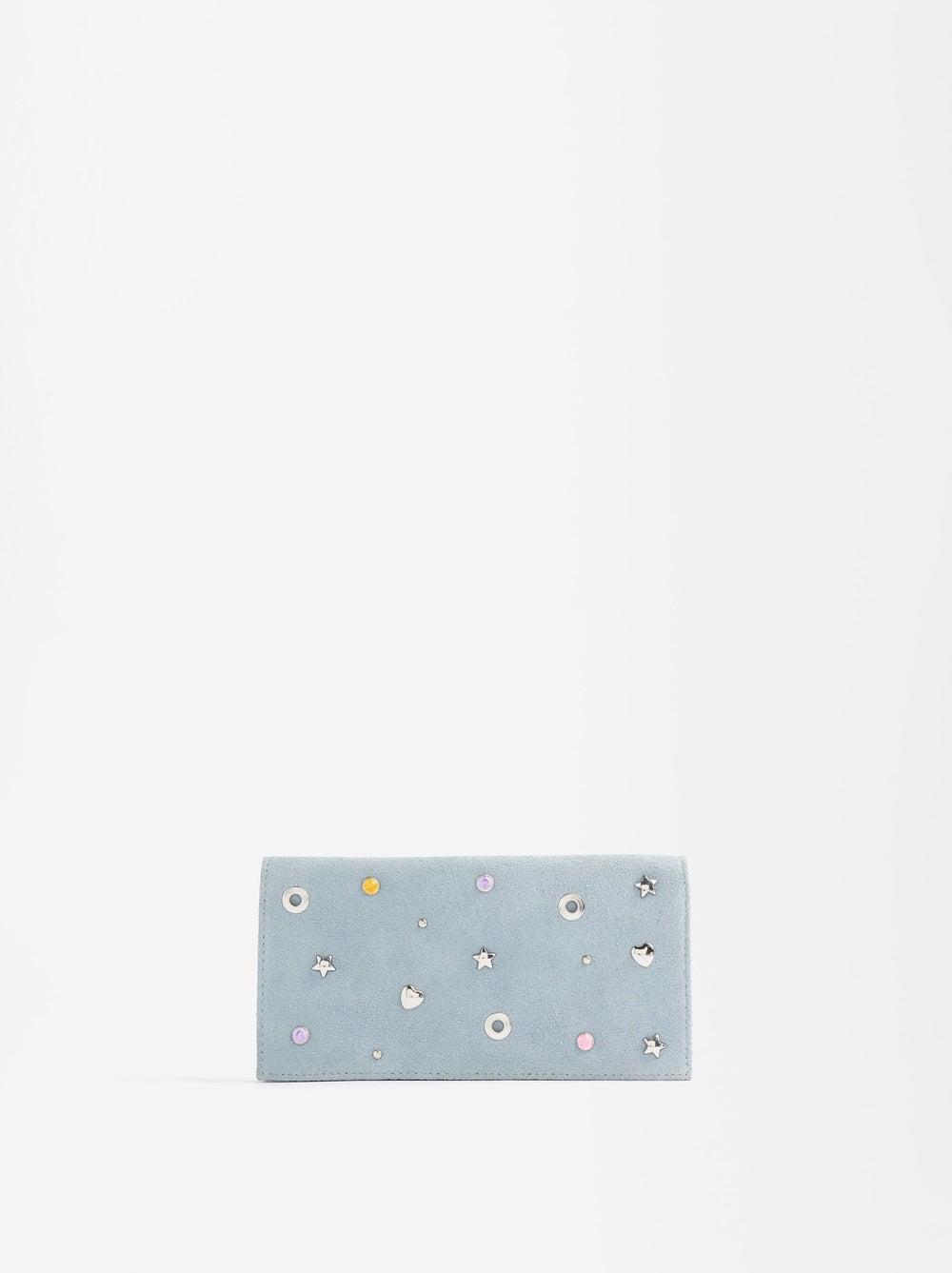 PARFOIS Blue Leather Enchantment Coin Purse for Women - Image 1