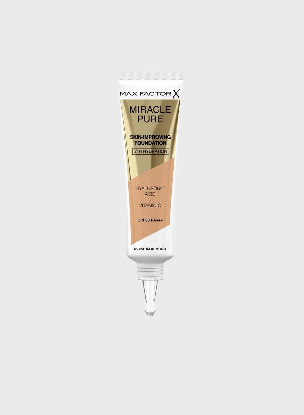 Warm Almond Miracle Pure Foundation SPF30 – 45 - Image 1