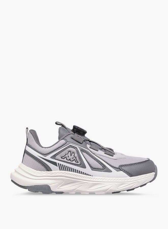 CK25380BP Boys' Elite Grey Sports Shoes with Innovative Buckle - Image 1