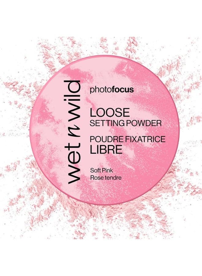 Photo Focus Pink Radiance Loose Setting Powder - Image 1