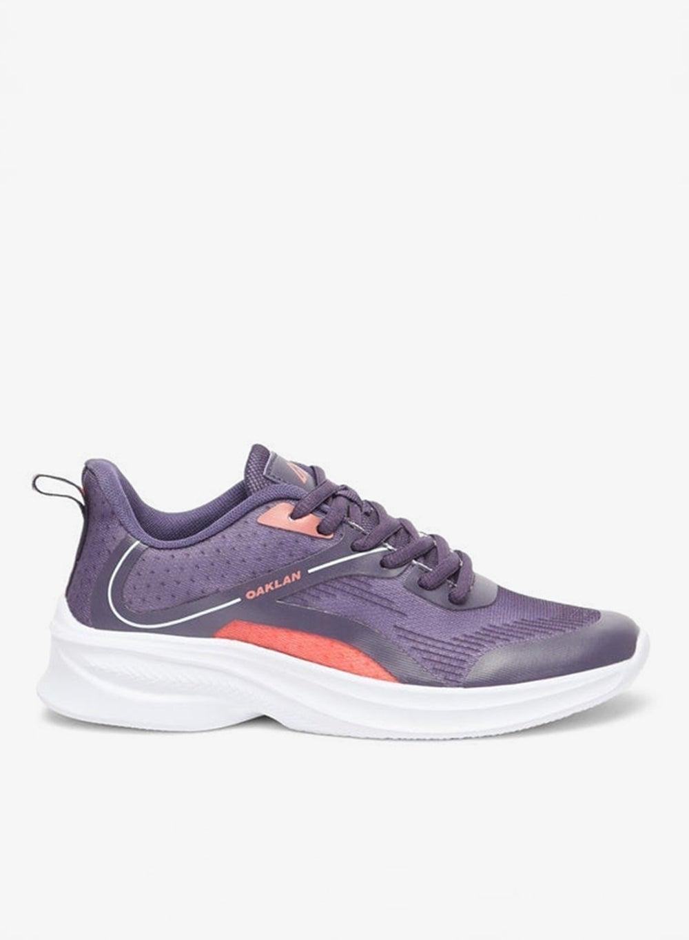 Elegant Purple 14Nx5 10908W Colourblock Low-Top Sneakers - Image 1