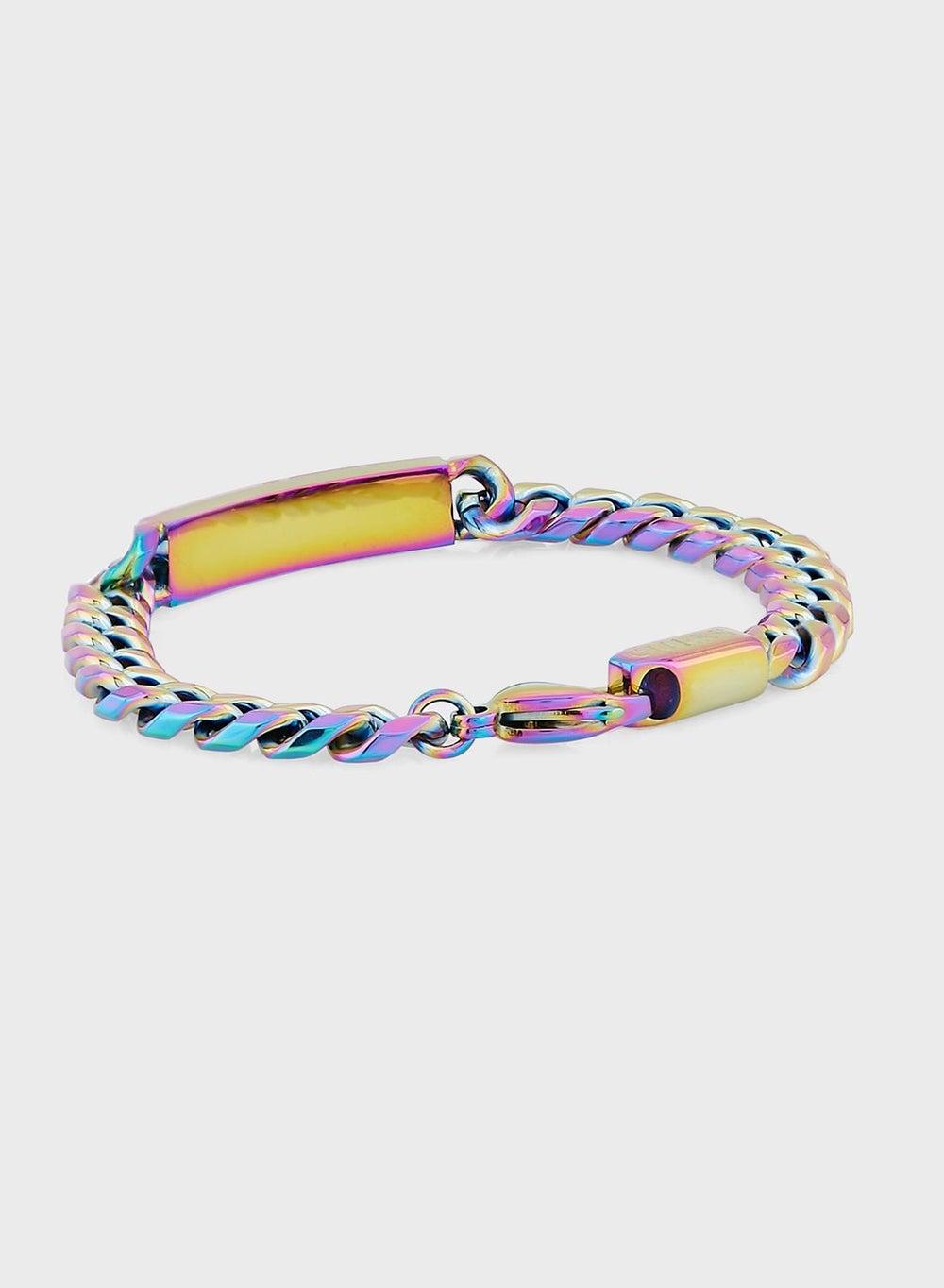 GUESS Juxb03004Jwirs Men's Signature Logo Bracelet - Image 1