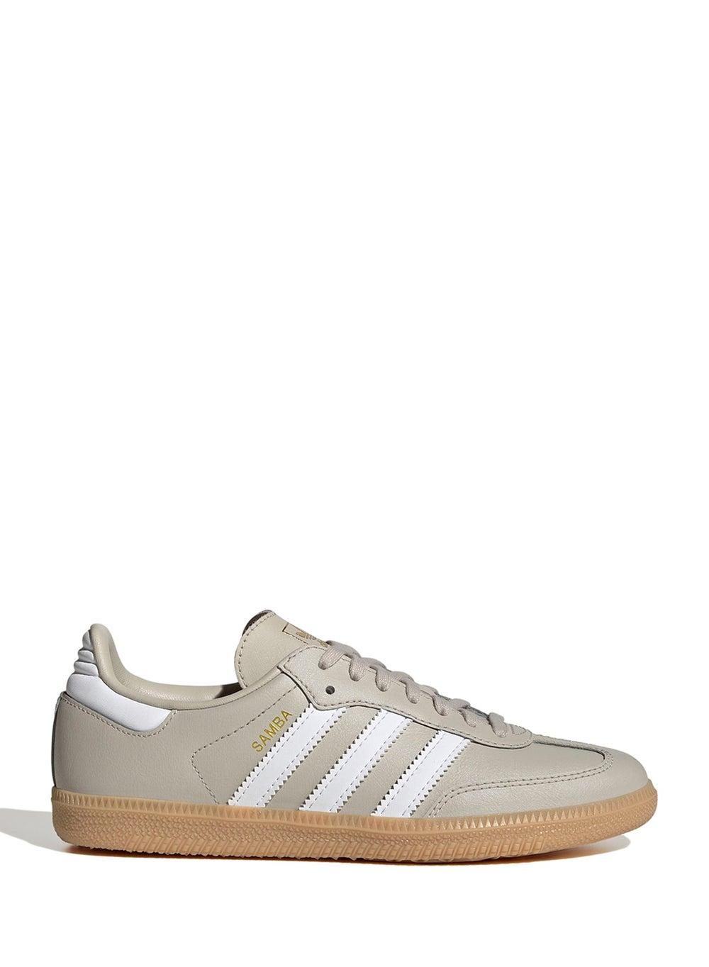 Samba OG J Youth Sneakers - Elegant WONALU/FTWWHT/GUM3 - Image 1