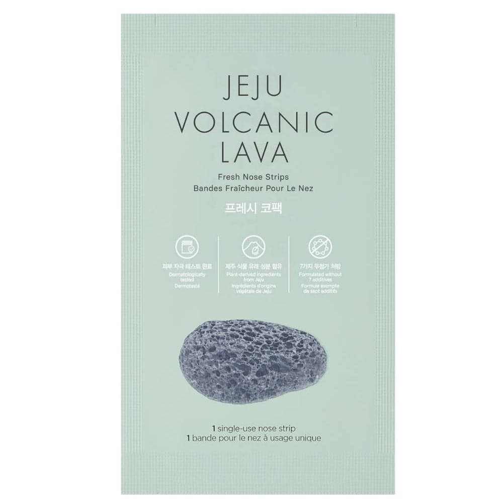 THEFACESHOP JEJU VOLCANIC LAVA NOSE STRIPS 2020 - Deep Cleanse Edition - Image 1