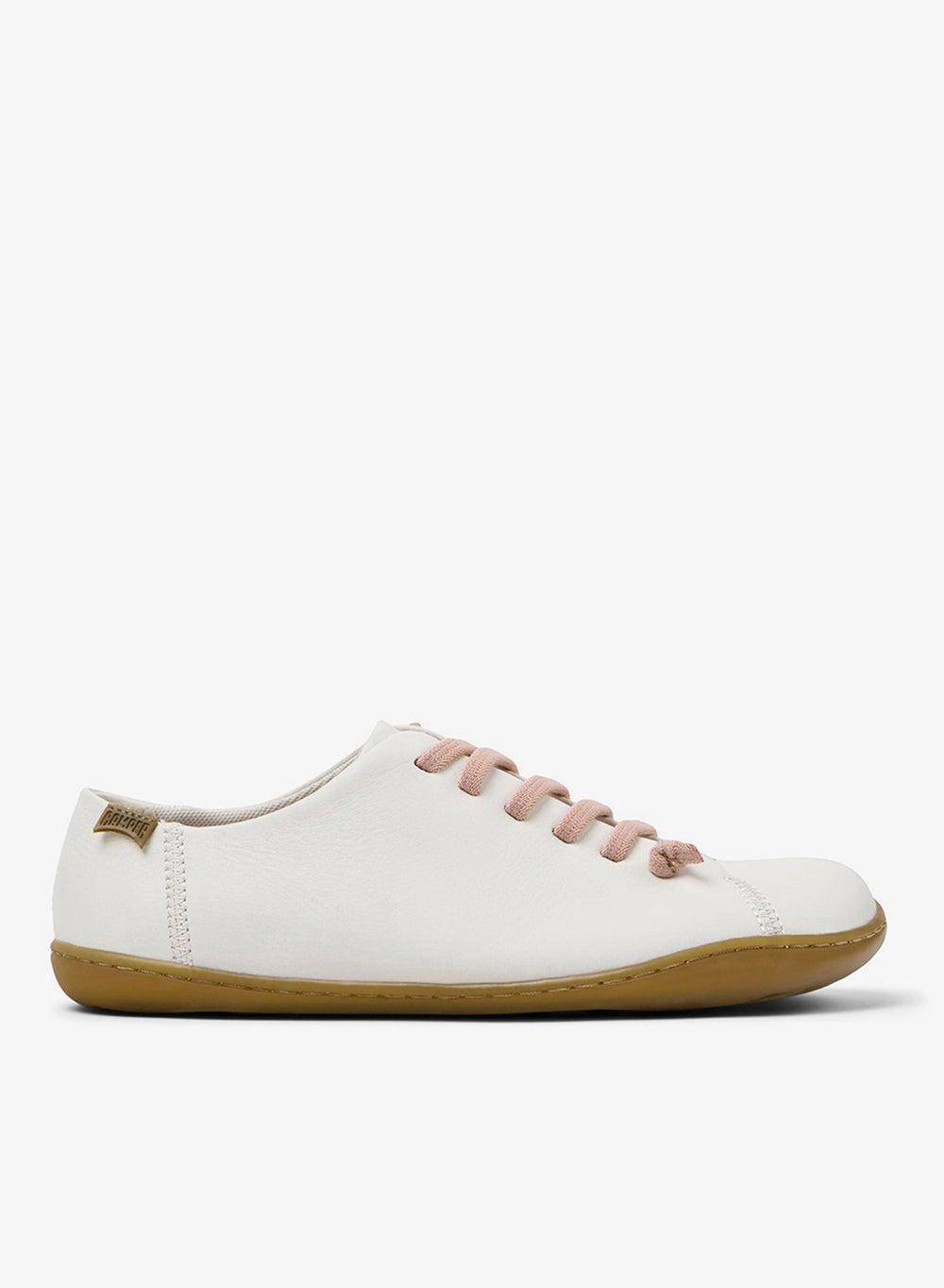 Peu Cami Elegance: Premium White Low-Top Sneakers - Image 1