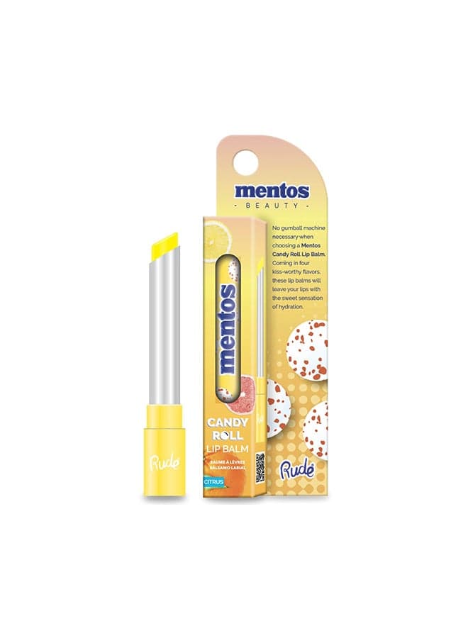 Mentos Citrus Candy Roll Lip Balm - Hydrating Bliss - Image 1