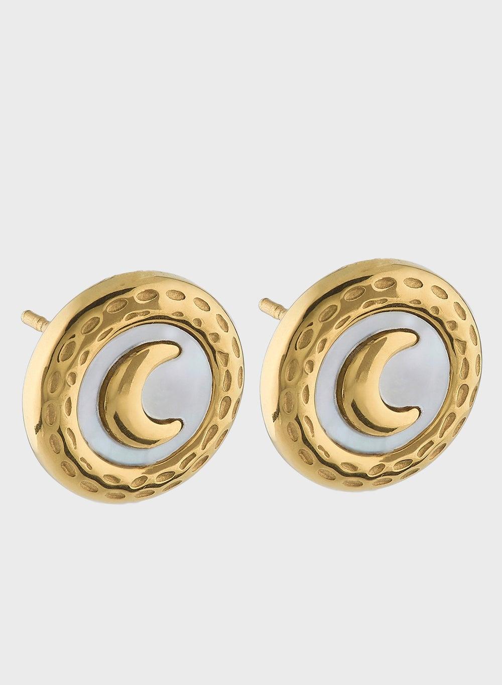 Staurtz Cresent Moon Earrings - Elegance Redefined for Women - Image 1