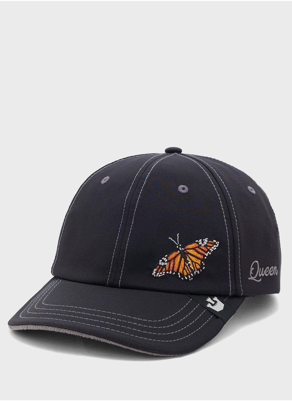 Goorin Bros. Queen Embroidered Curved Peak Cap - Image 1