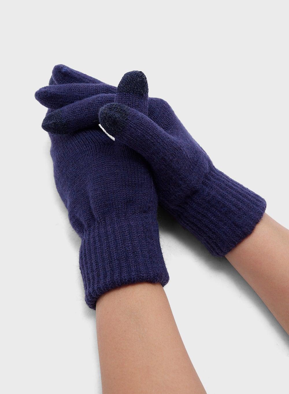 Robert Wood Luxury Knitted Gloves for Men - Image 1