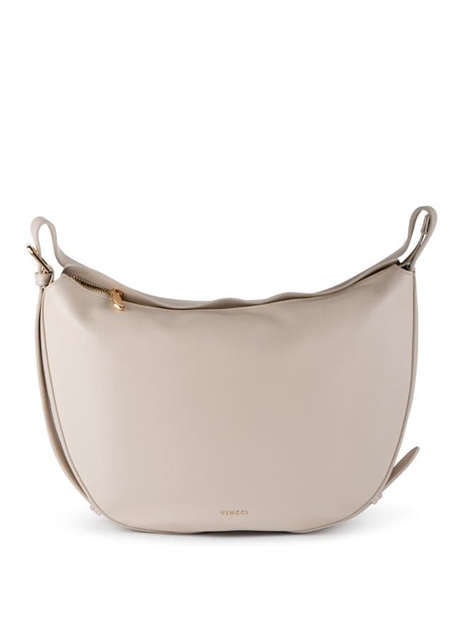Vincci Elegance: Beige Shoulder Bag for the Stylish Woman - Image 1