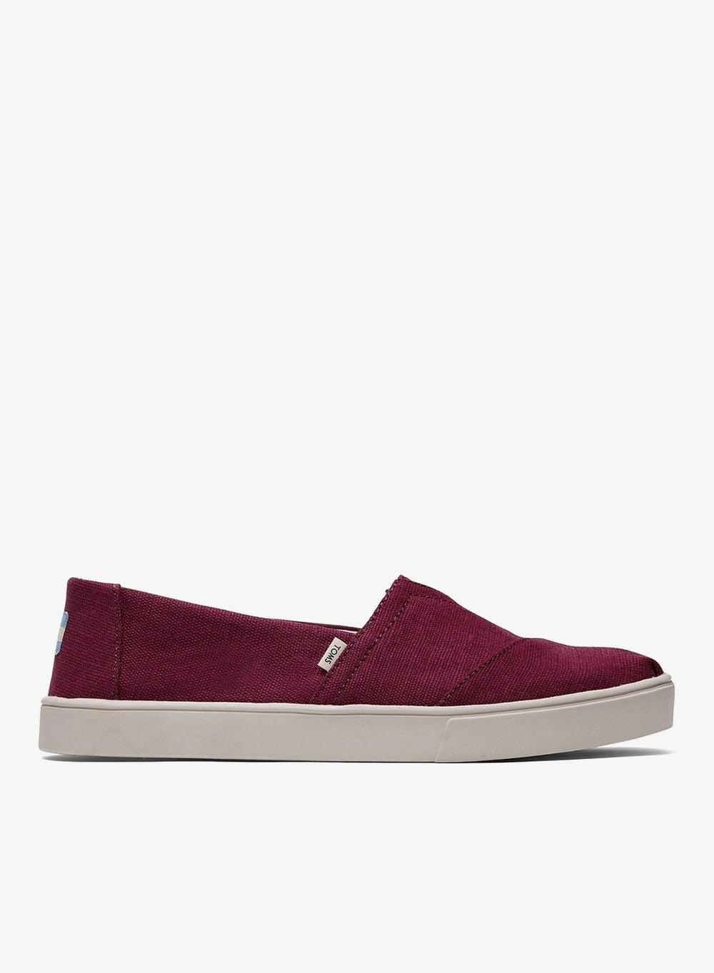 TOMS Burgundy Casual Slip-Ons 10014470 - Image 1