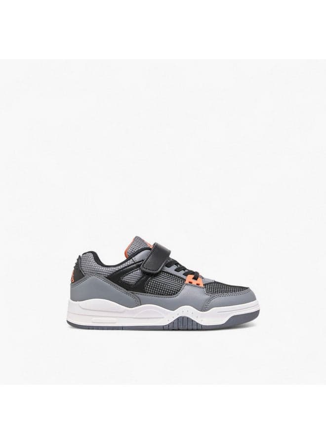 CK25725BP Boys' Elegant Grey Sneakers with Secure Fastening - Image 1