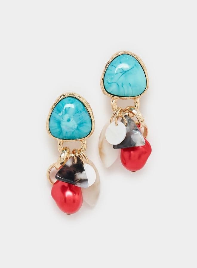 Styli Stone Drop Earrings: Elegance Redefined - Image 1