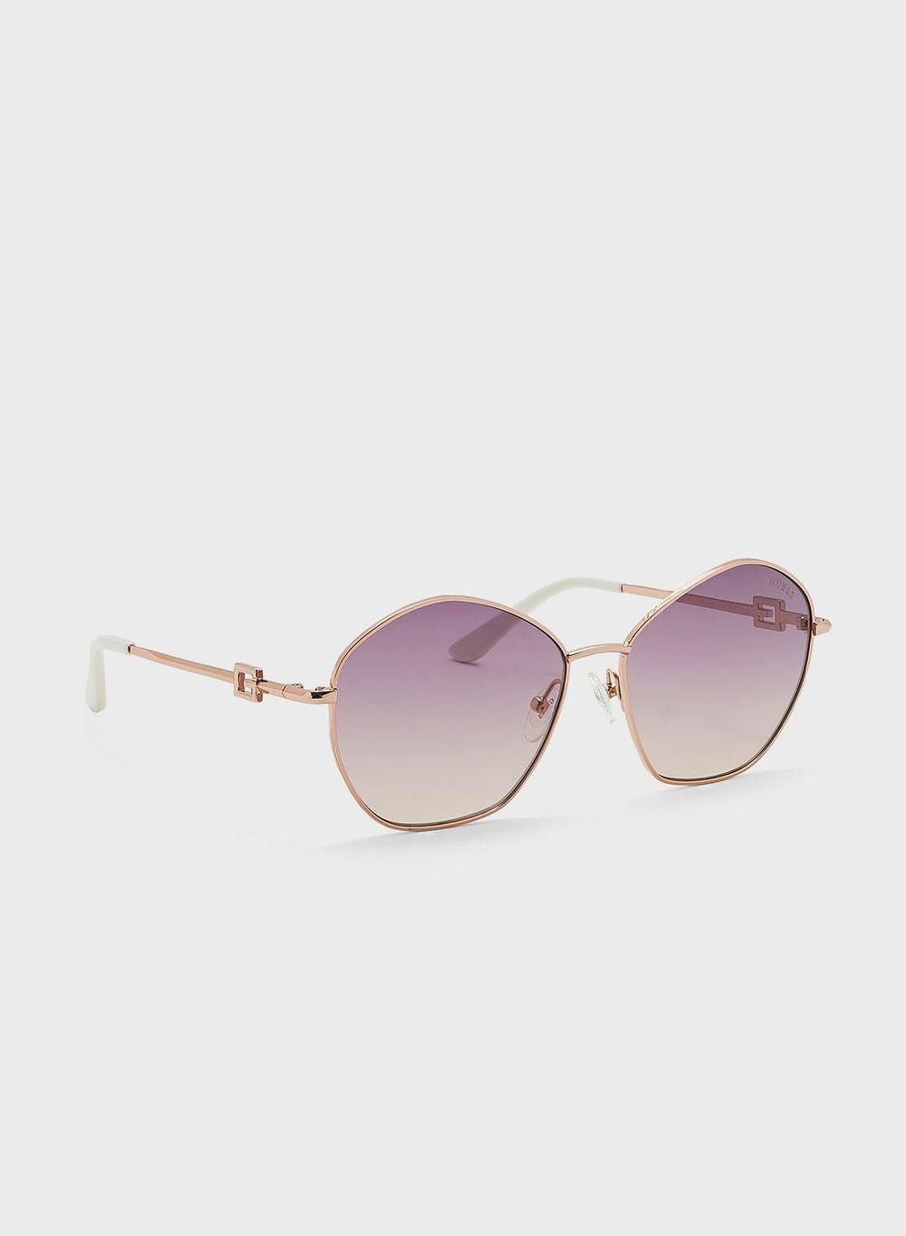 GUESS Chic Round Women's Sunglasses with UV Protection - Image 1