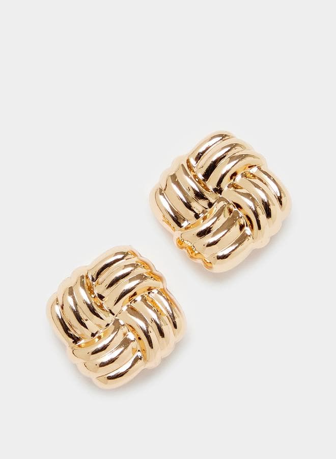 Styli Ribbon Faux Pearl Earrings: Elegance Redefined - Image 1
