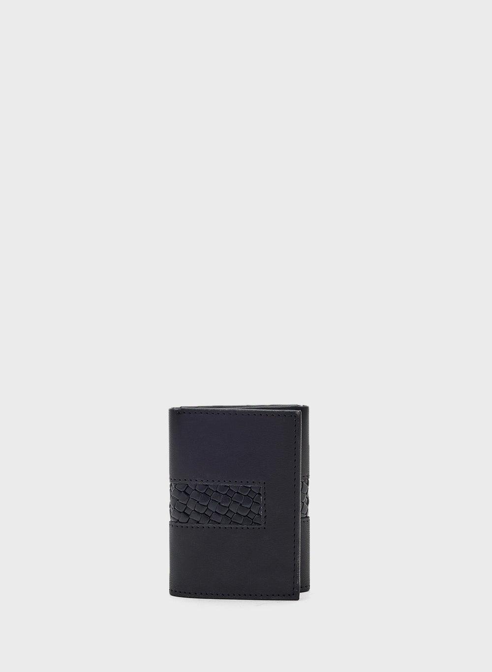 Robert Wood Leatherette Tri-Fold Men's Wallet: Sleek & Secure - Image 1