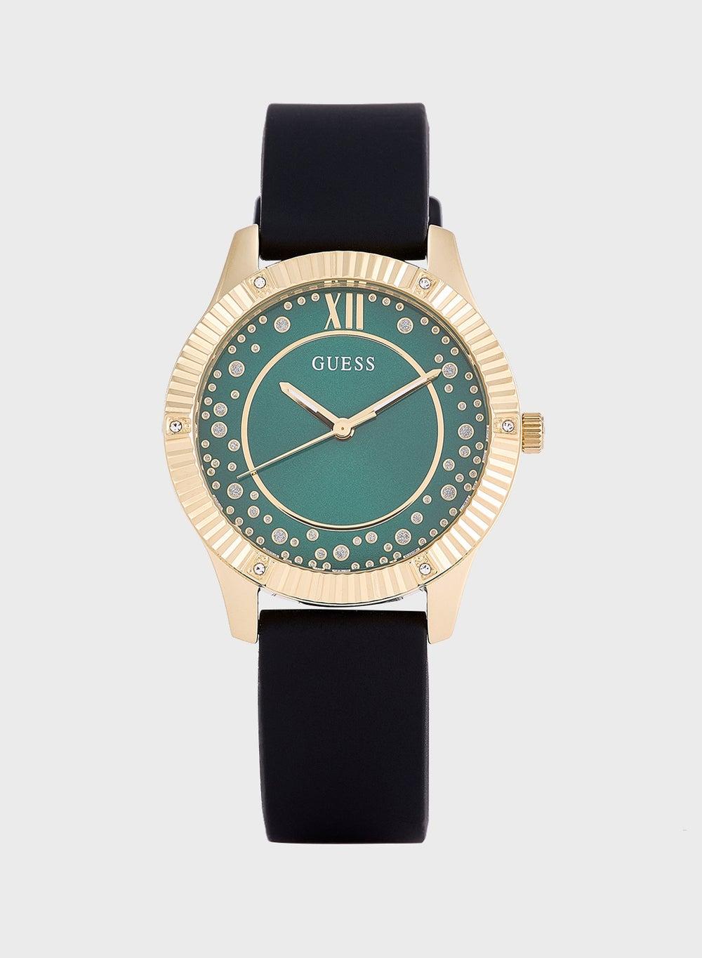 GUESS Starstruck Elegance: Women's Gold-Tone Analog Watch - Image 1