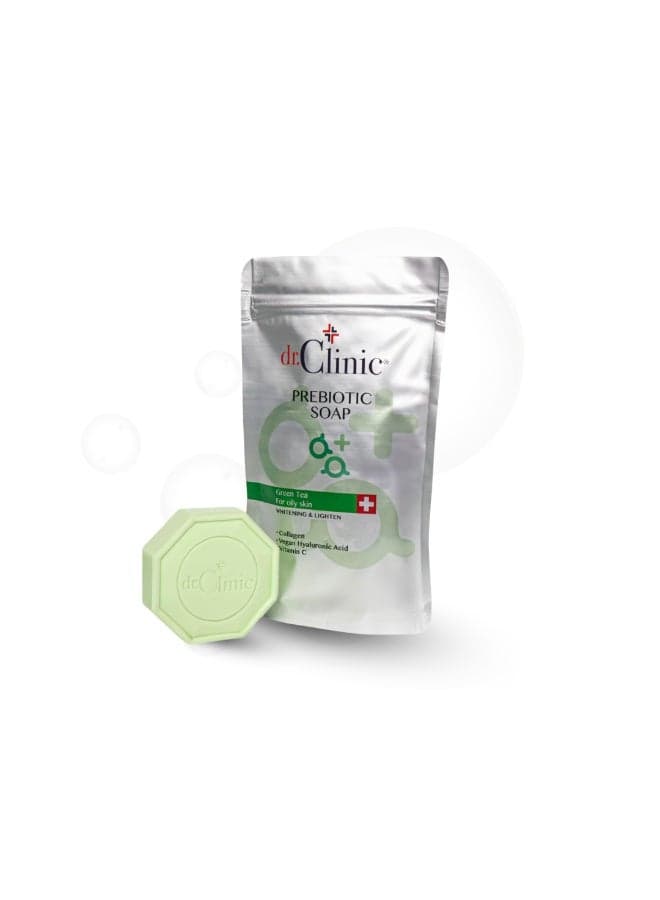 DR. CLINIC Luxe Prebiotic Cleansing Bar for Oily Skin | Refreshing 100g - Image 1