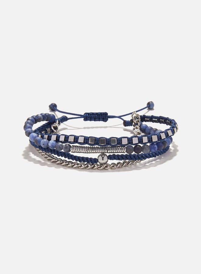CHRYSOSTOMOS Blue Sodalite Handcrafted Men's Bracelet - Image 1