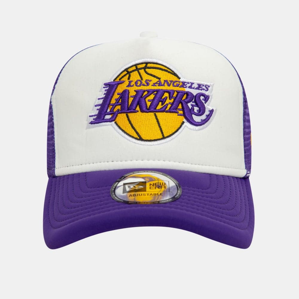 Lakers Flower 9FORTY Trucker Cap - Fresh Floral Edition - Image 1