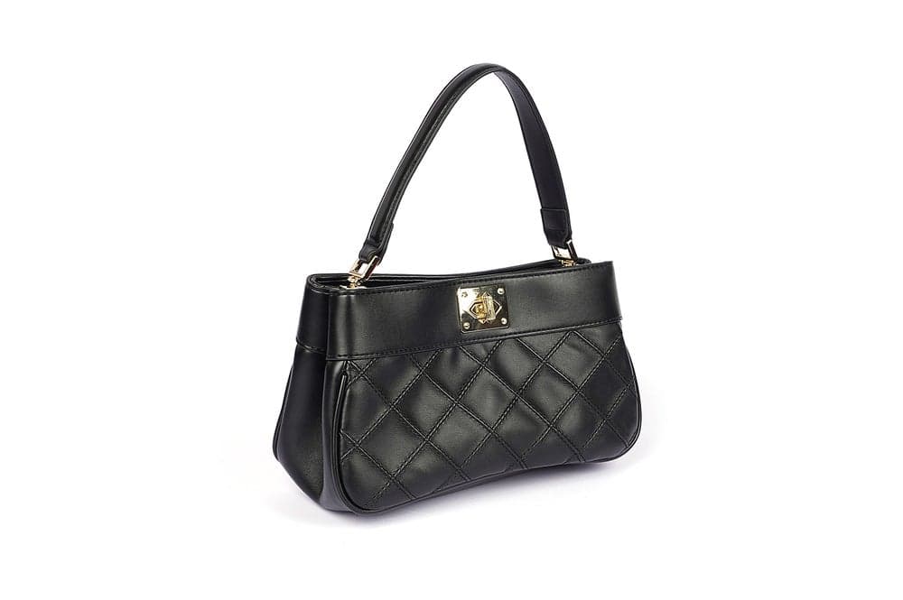 Cuple Elegance Quilted Faux Leather Handbag - Image 1