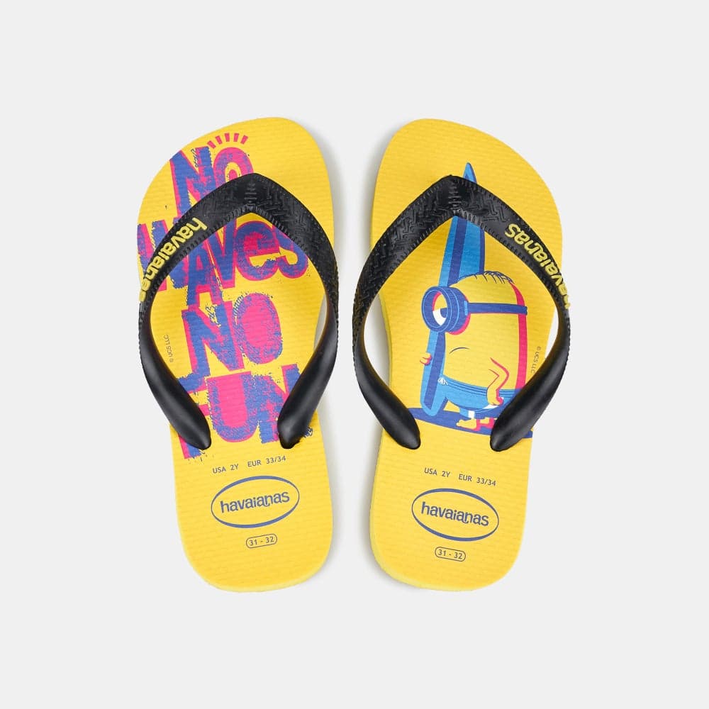 Havaianas Minions Delight Flip Flops for Young Explorers - Image 1