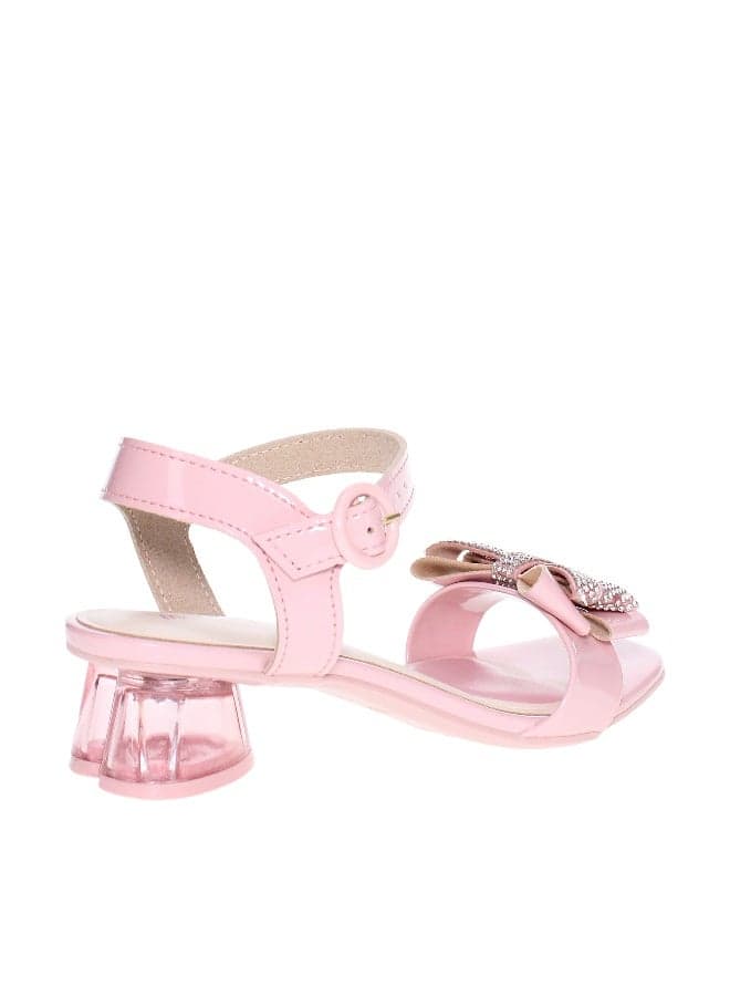 Elegant Pink Sling Back Sandals for Women - Chic Comfort - Image 1