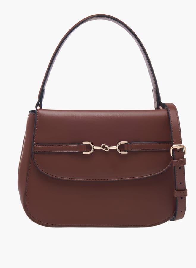 Celeste Women's Elegant Solid Satchel: Chic & Versatile - Image 1