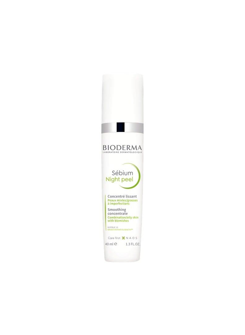 Sebium Night Peel 40ml: Skin-Smoothing Concentrate for Oily Complexions - Image 1