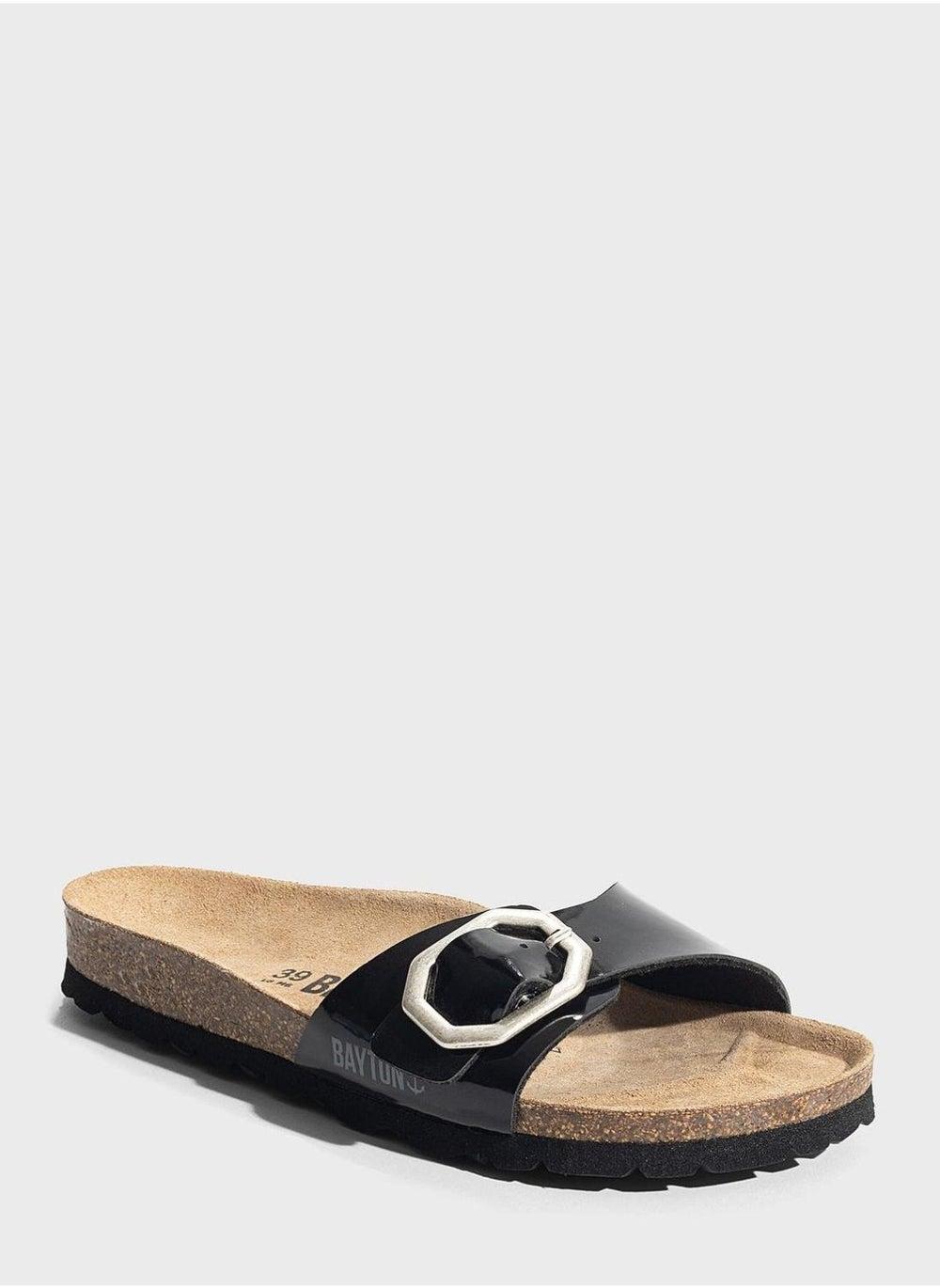 Zephyr One Strap Flat Sandals: Elegance Meets Comfort - Image 1