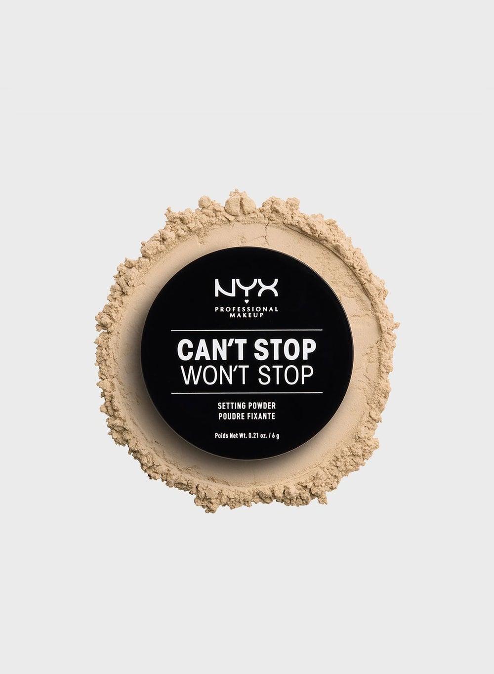 Can't Stop Won't Stop Silky Setting Powder - Light-Medium - Image 1