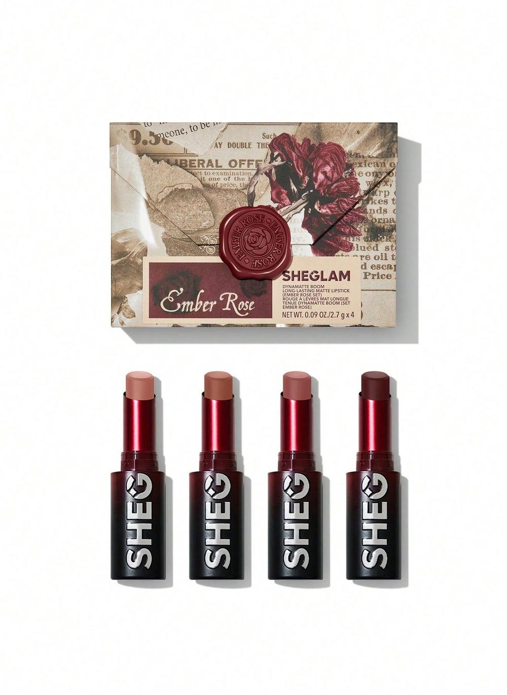 Sheglam Ember Rose Matte Lipstick Set - Style 3450000241 - Image 1