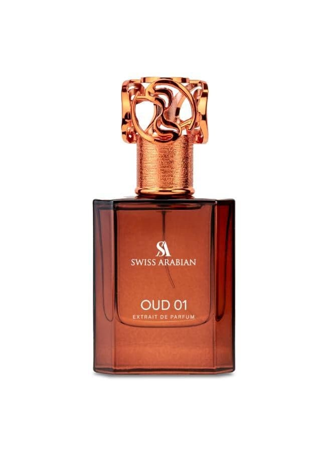 Oud01 50ml Eau de Parfum - Exotic Opulence Unisex - Image 1