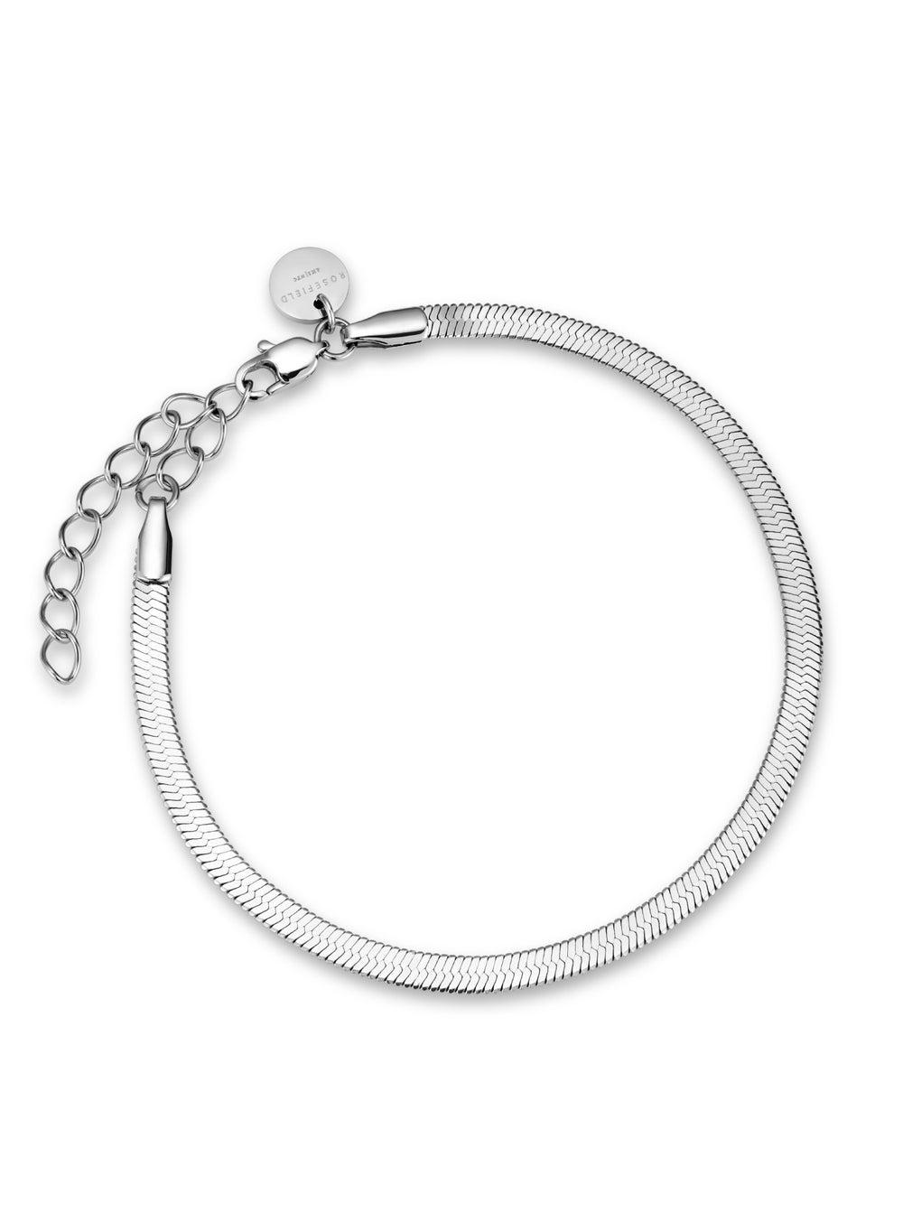 RoseField Silver Snake Bracelet JTBFS3S-J390: Elegance in Design - Image 1