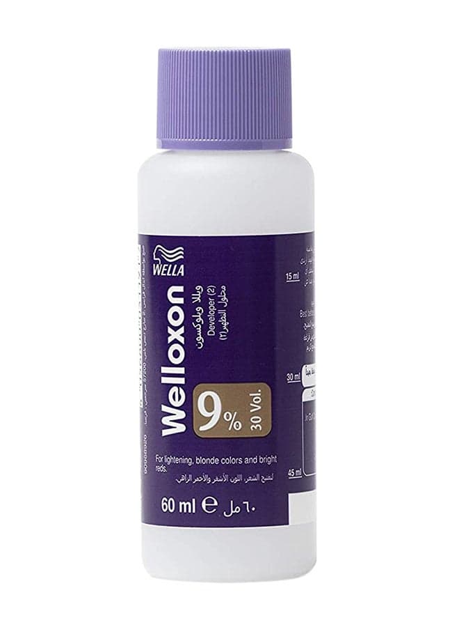 Welloxon Blonde Brilliance 9% 30 Vol 60ml - Image 1