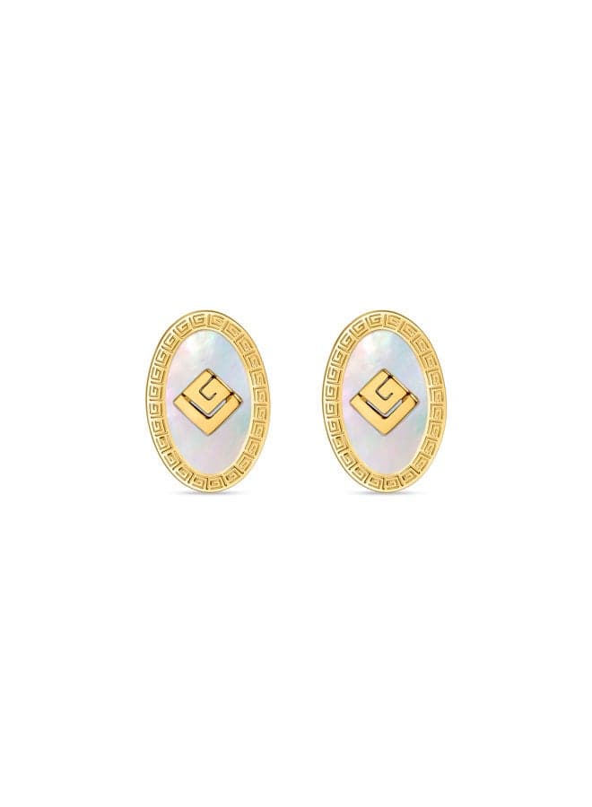 Guy Laroche Emma Gold Earrings - Elegance Redefined - Image 1