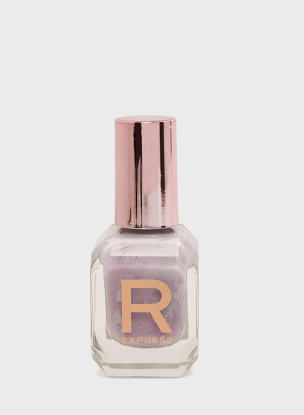 Revolution Express Grey Marble Nail Varnish - Image 1
