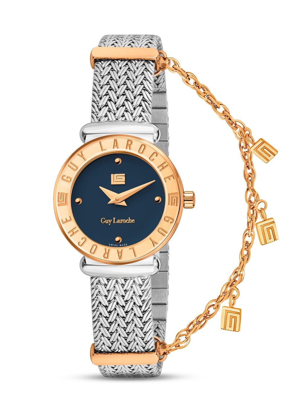 Guy Laroche Betty Elegant Dual-Tone Women's Watch 25mm 5ATM - Image 1