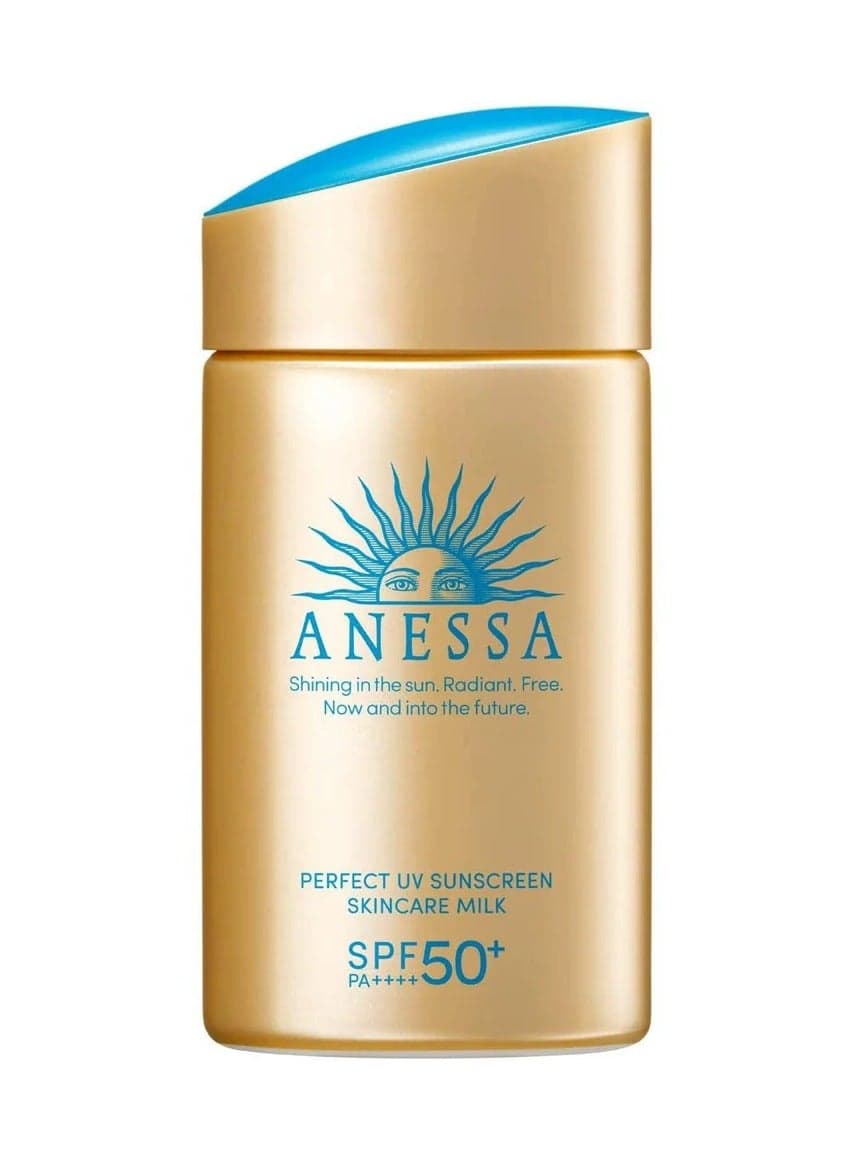 Anessa SPF50+ UV Skincare Milk 60ml: Luminous Protection - Image 1