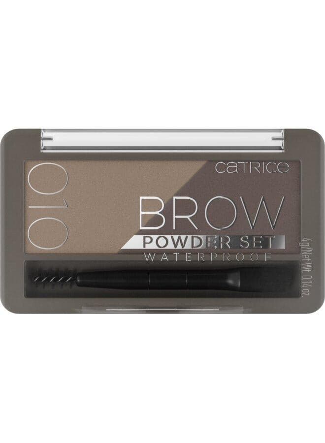 Catrice Brow Powder Waterproof Duo 010 - Matte Finish - Image 1