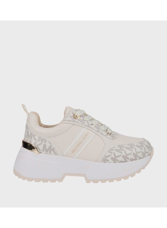 Youth Cosmo Meyers Sneakers Mk02930256 in Vanilla & Pale Gold - Image 1