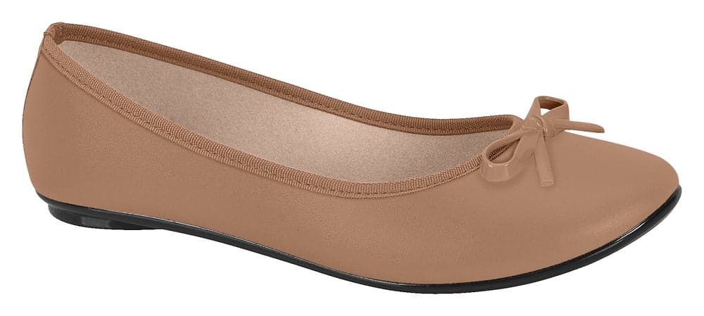 Elegant Nude Ballerina Flats for Effortless Style | Lightweight & Comfortable - Image 1