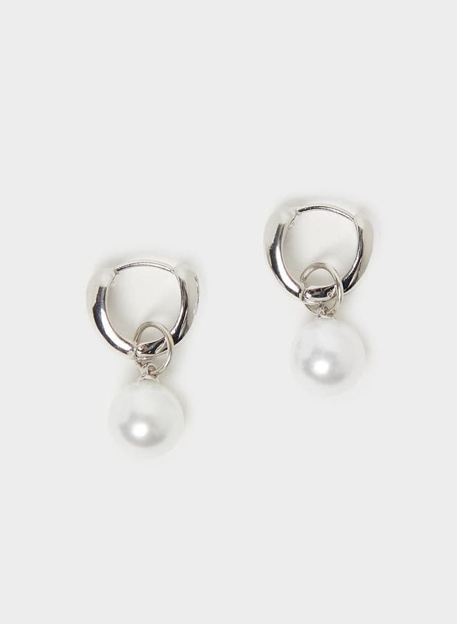 Styli Faux Pearl Earrings: Elegance in Every Dangle - Image 1