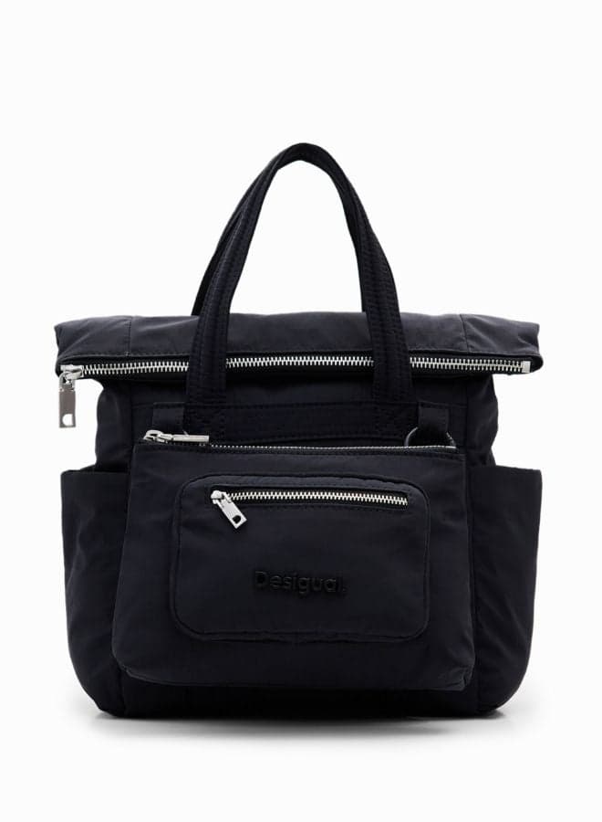 DESIGUAL Voyager Multi-Way Black Bag for Women - Image 1
