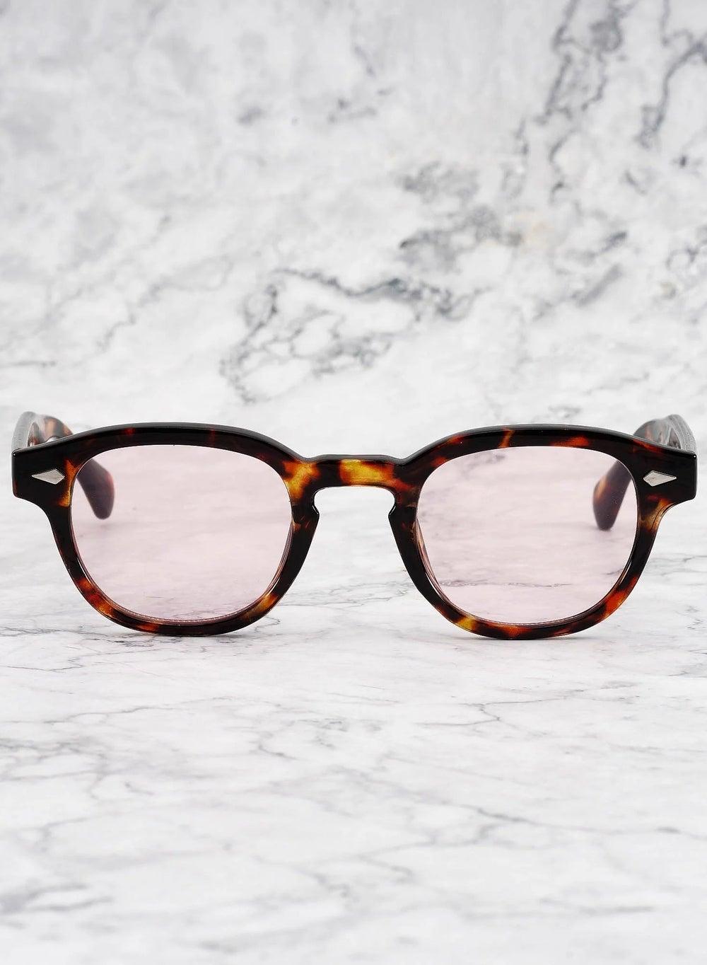 Explicit Poets JOHNNY TORTOISE Unisex Sunglasses 2EP9 - Image 1