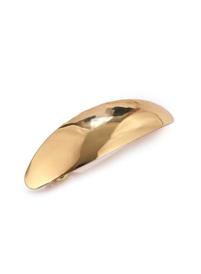 Elegant Gold Styli Metal Hair Clip for Effortless Style - Image 1