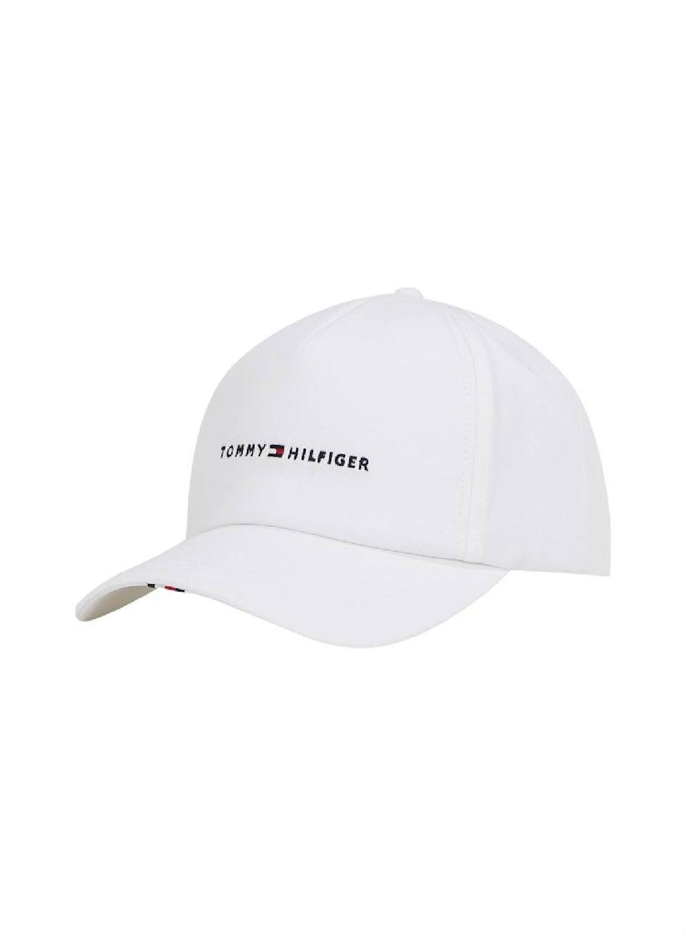 TOMMY HILFIGER Th Optic White Classic Cotton Cap for Men - Image 1
